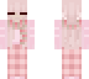 pink winter snow