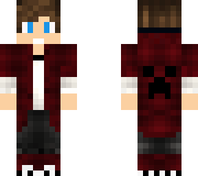 red jaket boy