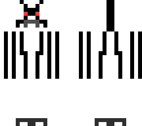 black and white