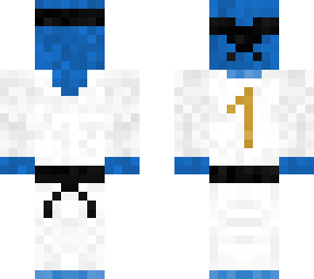 blue karate