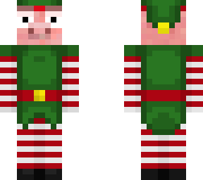 christmas elf - pig