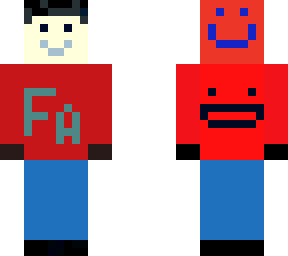 Double sided cool skin for boys | Minecraft Skin