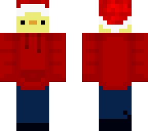 festive duck with jeans