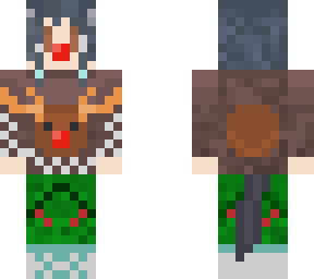 lily linglan (christmas reindeer outfit)