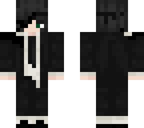 man in black