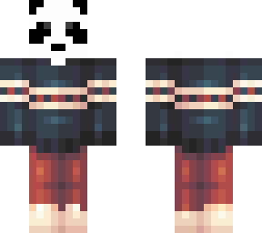 panda christmas skin