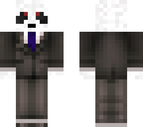 panda in suit