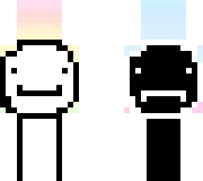 pastel two-faced rainbow dream