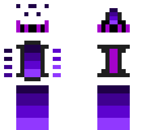 purple weird dude
