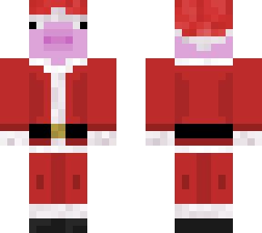 santa claus christmas pig