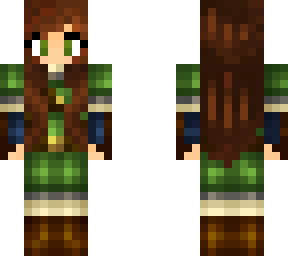 Girl Link Minecraft Skin