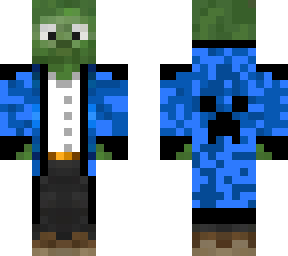 manu con ropa azul