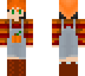 miko in overalls