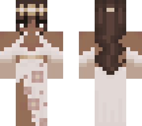 white dress