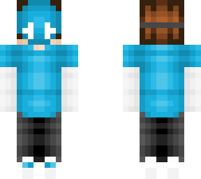 blue boy masked (clownpierce eyes)
