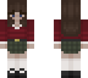 christmas skin girl