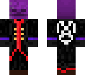 enchanted purple skeleton (new version)