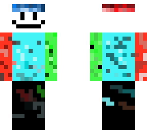 glitched headband and body