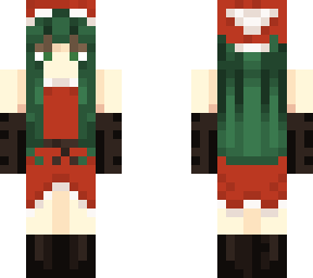 green haired mean girls santa skin part 2