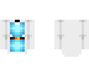 ob - white coat w/ light blue fit