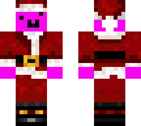 pink santa