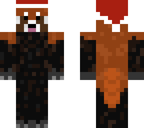 santa red panda
