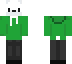 artic fox in a hoodie