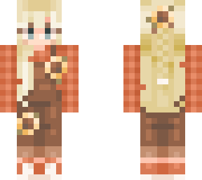 blonde girl w/ sunflower overalls