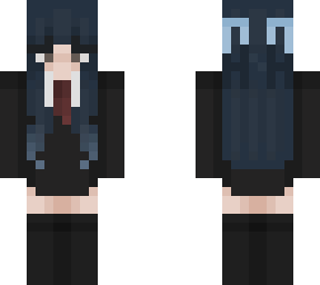 blu hair