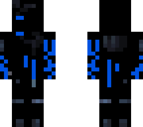 blue glowing guy