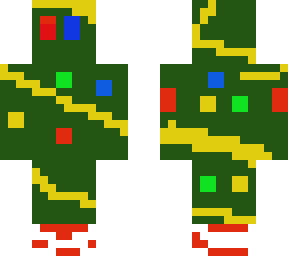 christmas tree with candycane boots(reuploaded