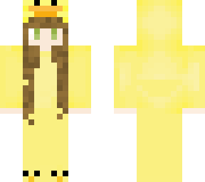 girl duck skin