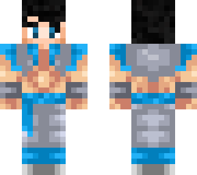 gogeta blue and grey