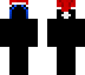 hooded assassin blue christmas hat