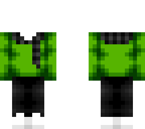 ob - christmas black & green fit