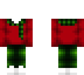 ob - christmas red & green