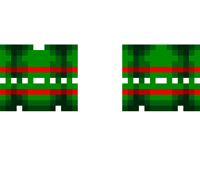 ob - green xmas sweater weather w/ red