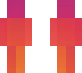 ombre pink-to-orange