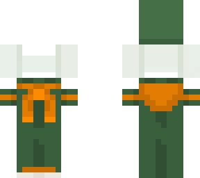 orange & green