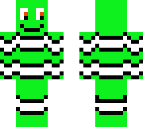 Zerkaa Nemo Lime Green | Minecraft Skin