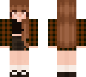 auburn one side hair~
