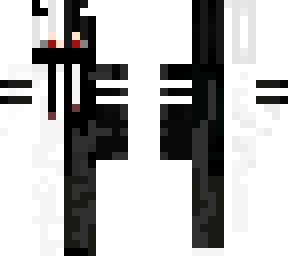 black and white