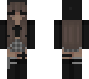 black bear girl