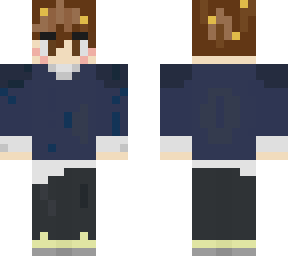 blue sweater dude
