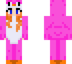 ginger pink penguin