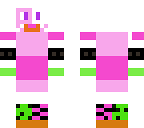 glamrock chica | Minecraft Skin