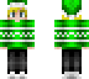 hat no. 2 green sweater skin (edited from joltux's and cleroa's skins)