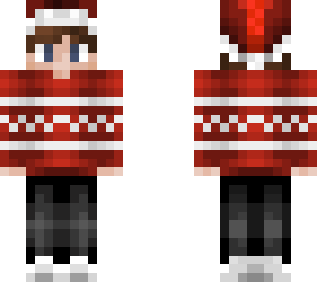 hat no. 2 red sweater skin (edited from joltux's and cleroa's skins)
