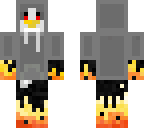 pixel penguin with hoodie evil