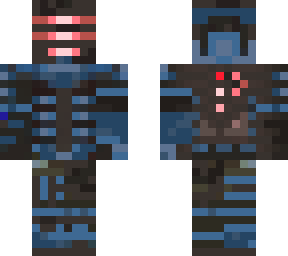 space warrior (blue.)